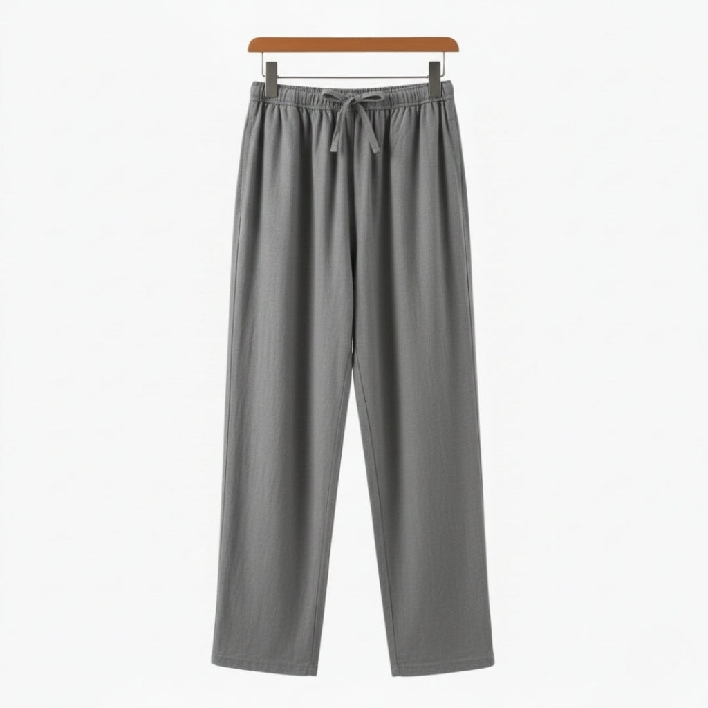 Men's Pantalon | Wide Leg Drawstring Fit