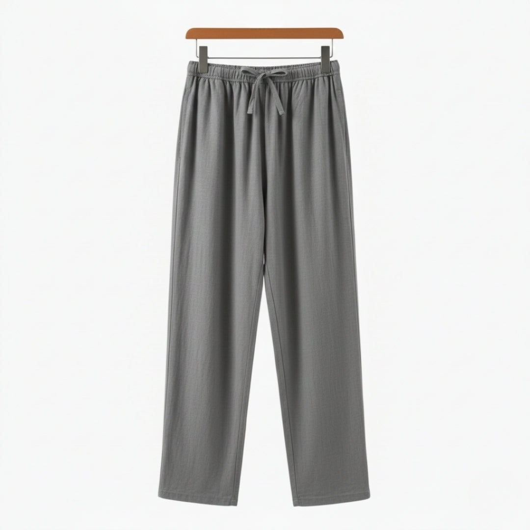 Men's Pantalon | Wide Leg Drawstring Fit