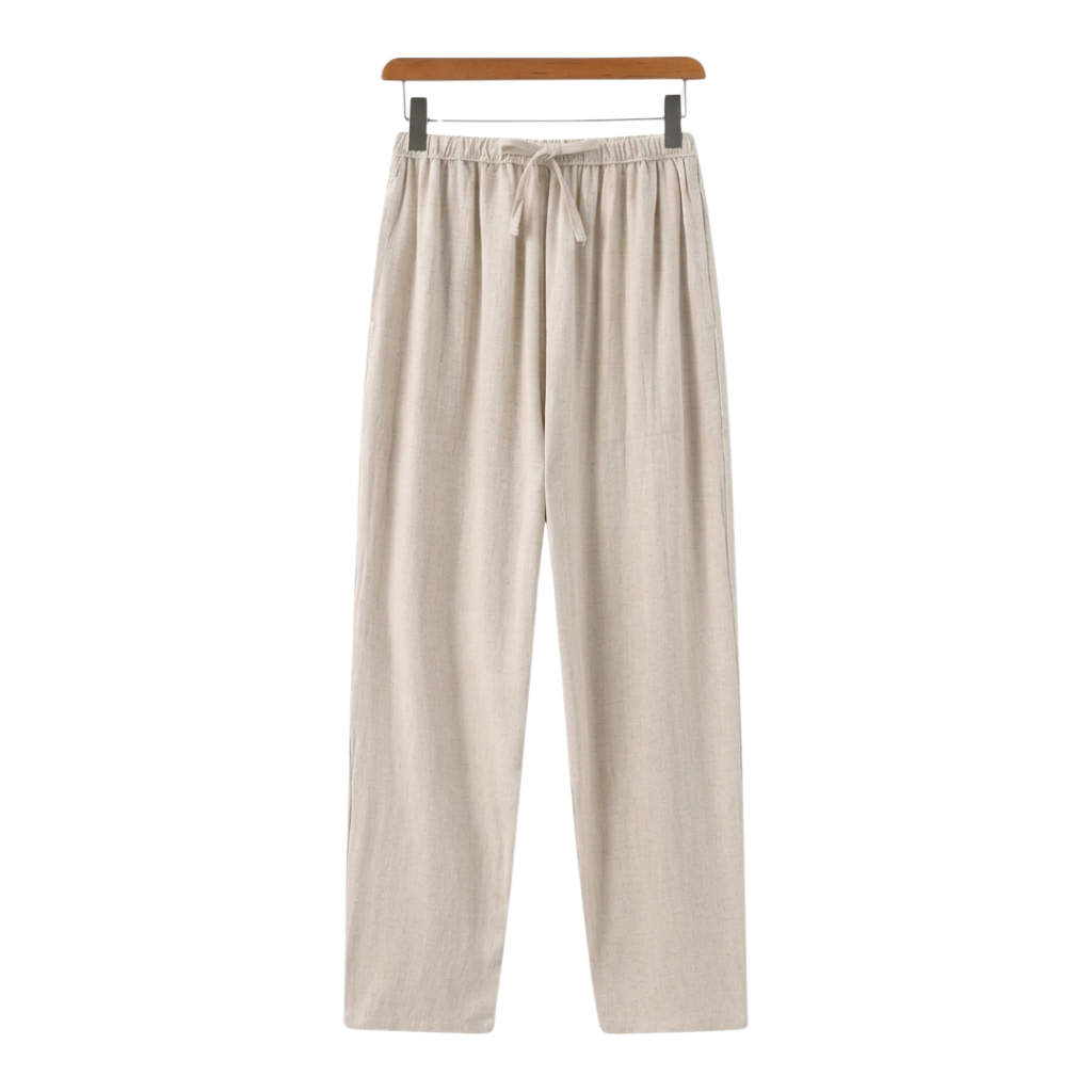 Men's Pantalon | Wide Leg Drawstring Fit