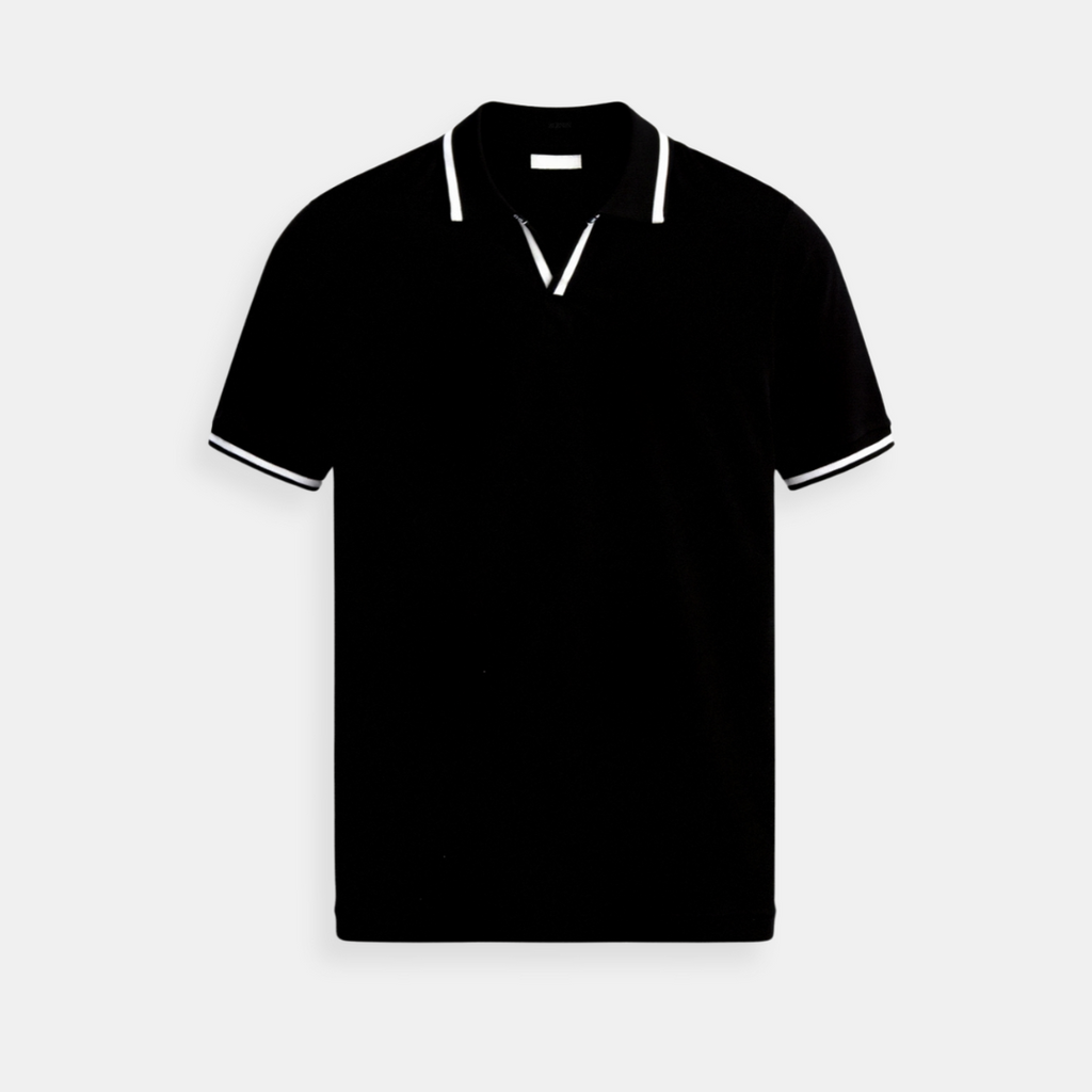 Men's Polo Shirt | Contrast Tipped Collar Design