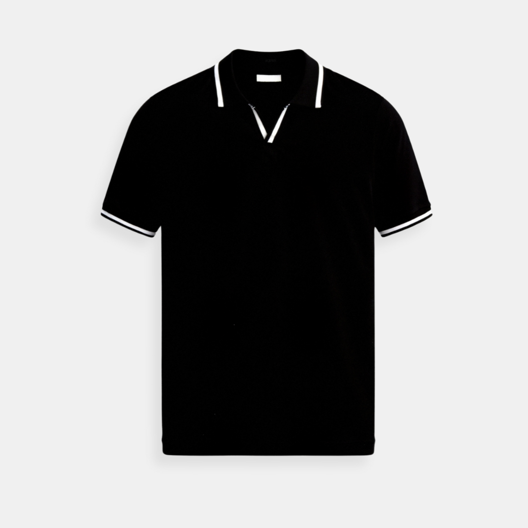 Men's Polo Shirt | Contrast Tipped Collar Design