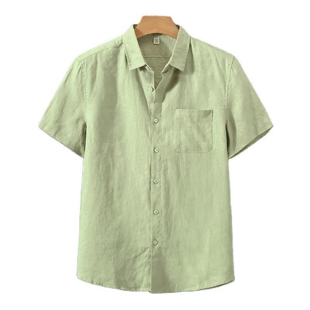 Men's Short Sleeve Polo Shirt | Classic Button-Up Design