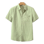 Men's Short Sleeve Polo Shirt | Classic Button-Up Design