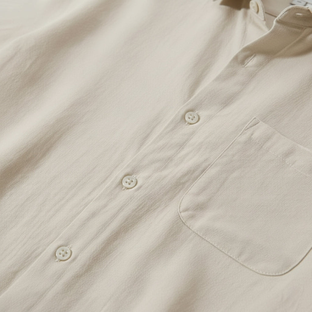 Men's Short Sleeve Polo Shirt | Classic Button-Up Design