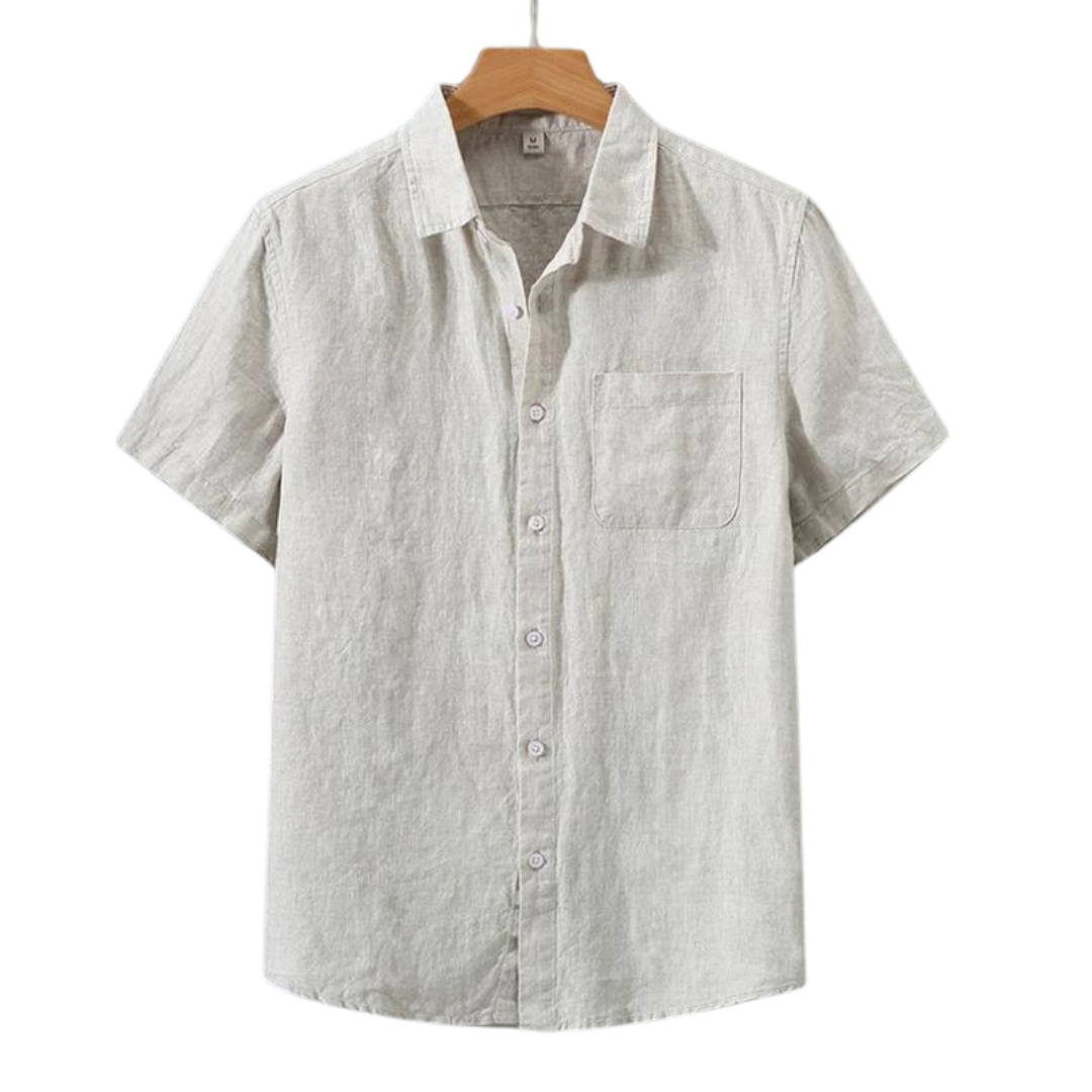 Men's Short Sleeve Polo Shirt | Classic Button-Up Design