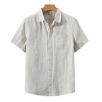 Men's Short Sleeve Polo Shirt | Classic Button-Up Design