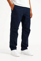 Men's Tactical Pants | Loose Fit Cargo Trousers with Elastic Waist