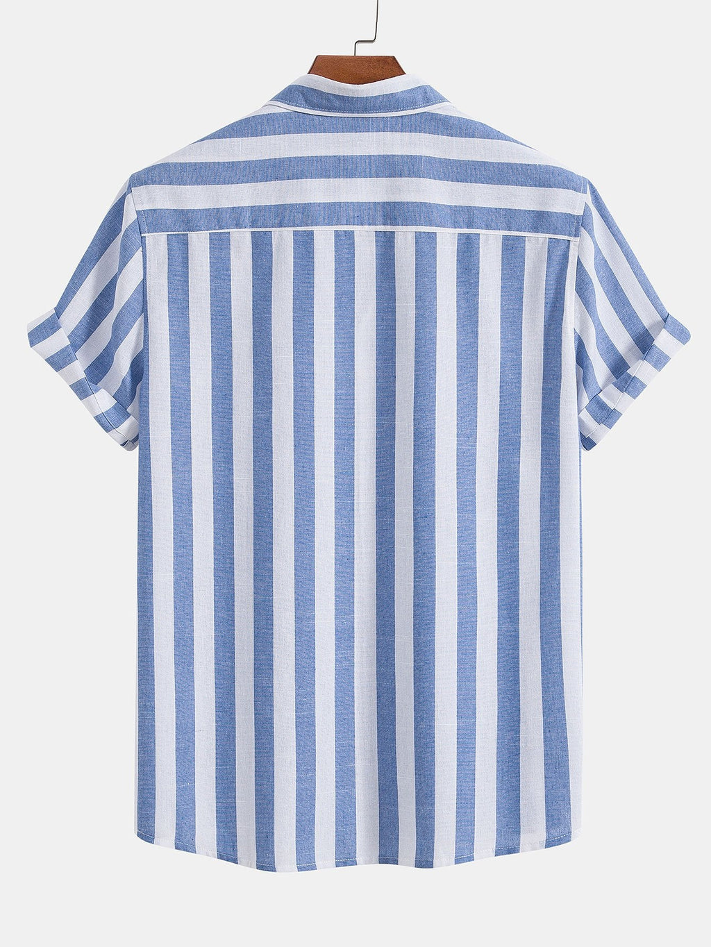 Men's Two Piece Set | Striped Shirt & Trousers