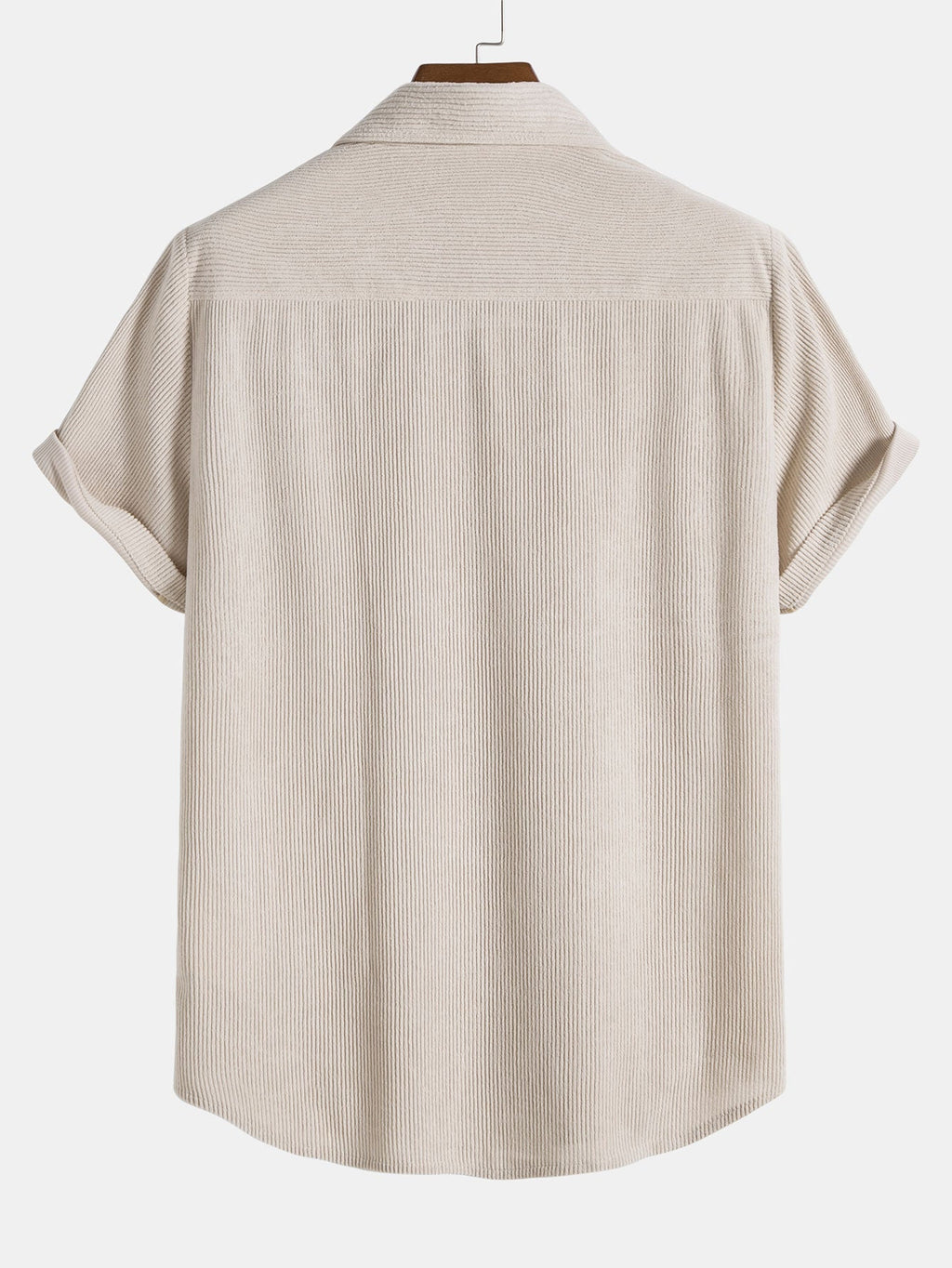Men's Two Piece Set | Textured Shirt & Shorts