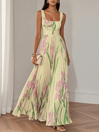 Mia | Elegant Chiffon Maxi Dress for Women