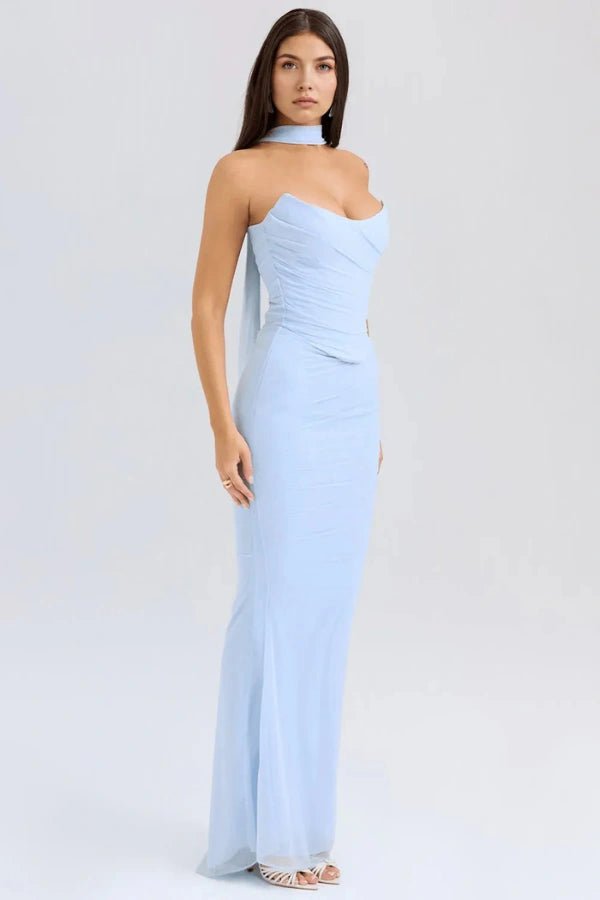 Mia | Elegant Strapless Corset Dress