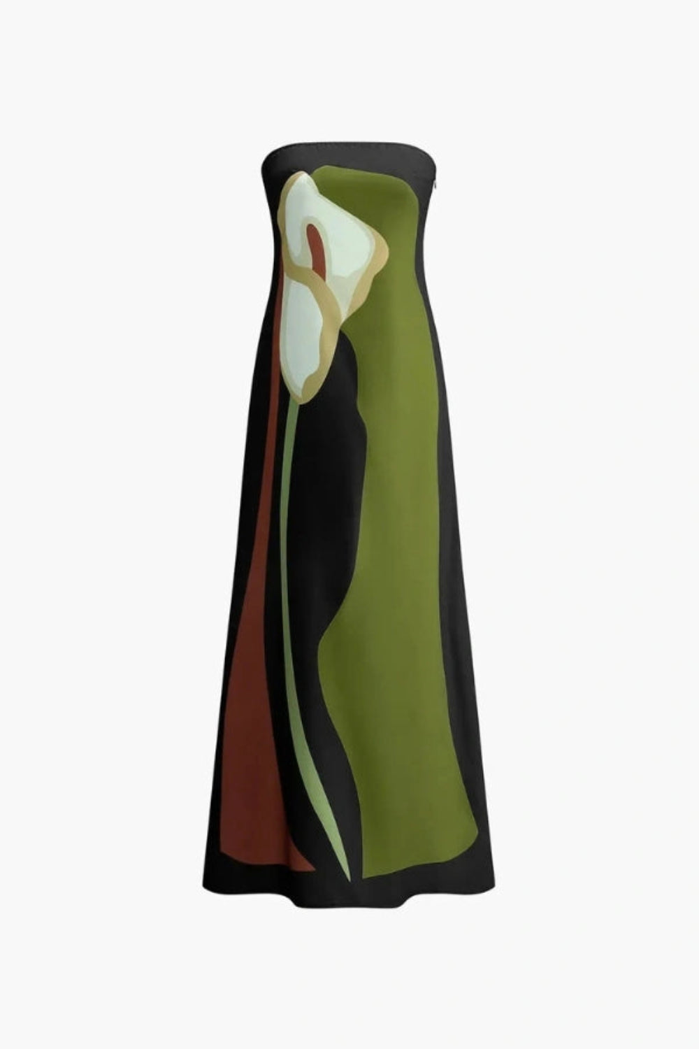 Mia | Stylish Strapless Maxi Dress for Women
