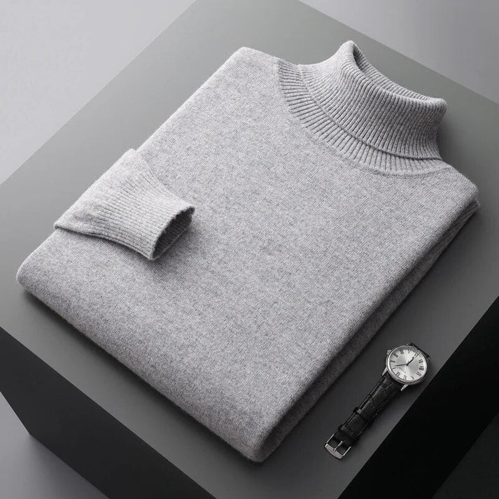 Mika | Pull Homme Col Roulé Manches Longues - Image 6