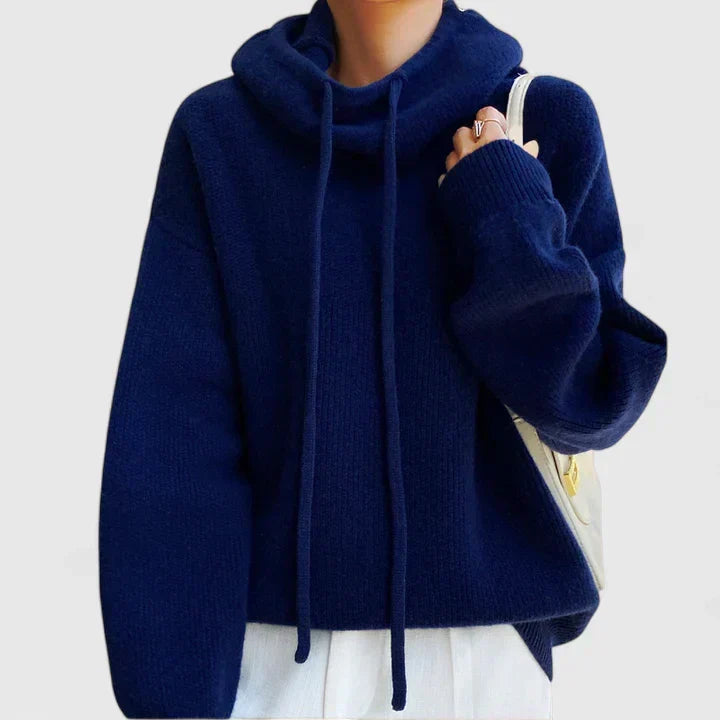 Women's Knit Hoodie | Cozy & Relaxed Fit 2