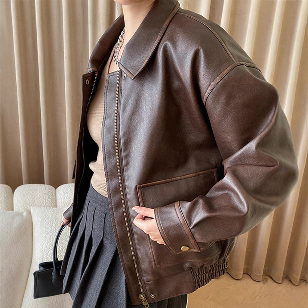 Women's Jacket | Relaxed Fit & Classic Collar 2