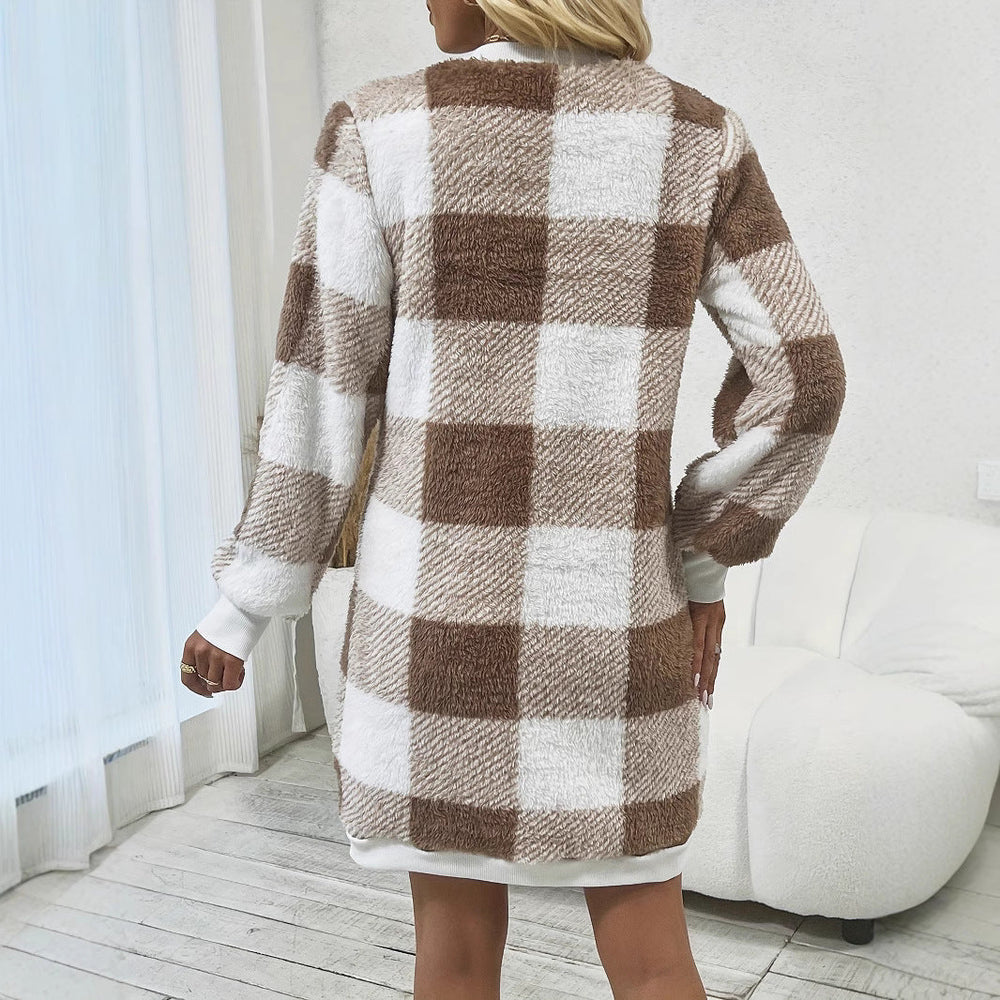 Women's V Neck Sweater Dress | Relaxed Fit & All-Day Comfort 2