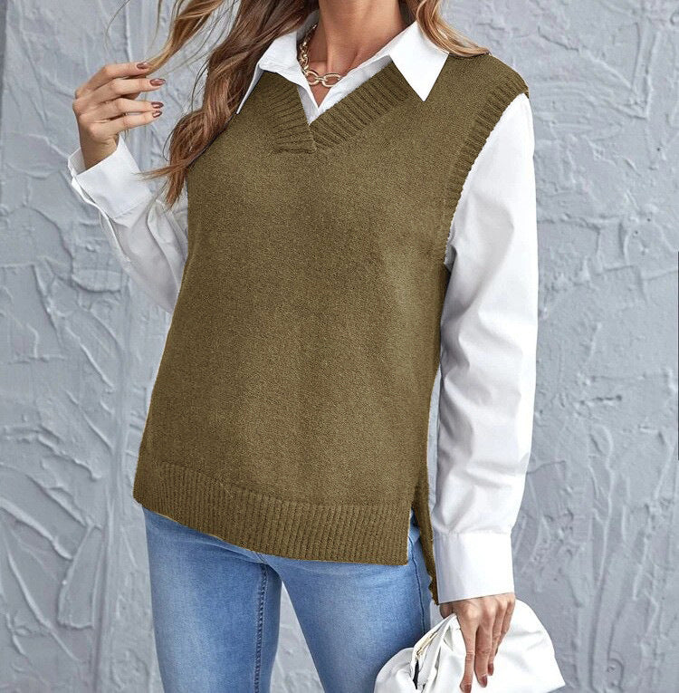 Women's Casual Sweater | V-Neck & Relaxed Fit 2