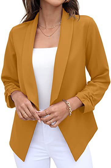 Women's Open Blazer | Easy-Care & Wrinkle Resistant 2