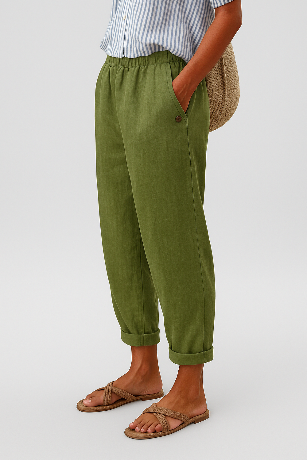 Women's Straight-Leg Trousers | Breathable & Flexible Fit 2
