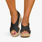 Orthopedic Summer Sandals Women | Espadrille Wedge & All-Day Comfort Style