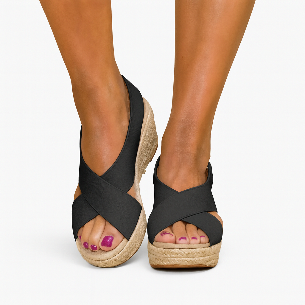 Orthopedic Summer Sandals Women | Espadrille Wedge & All-Day Comfort Style