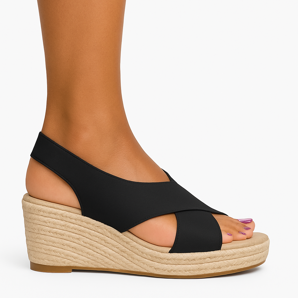 Orthopedic Summer Sandals Women | Espadrille Wedge & All-Day Comfort Style