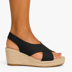 Orthopedic Summer Sandals Women | Espadrille Wedge & All-Day Comfort Style