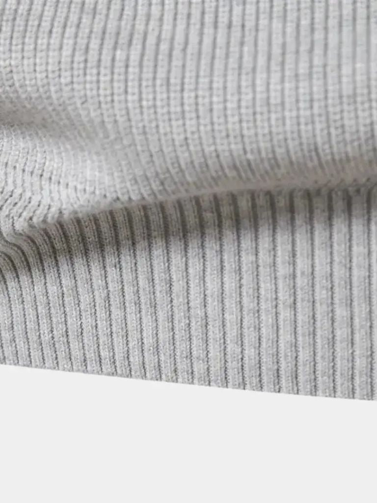 Elegant Quarter Zip Sweater - Cross &amp; Crown - Cross &amp; Crown