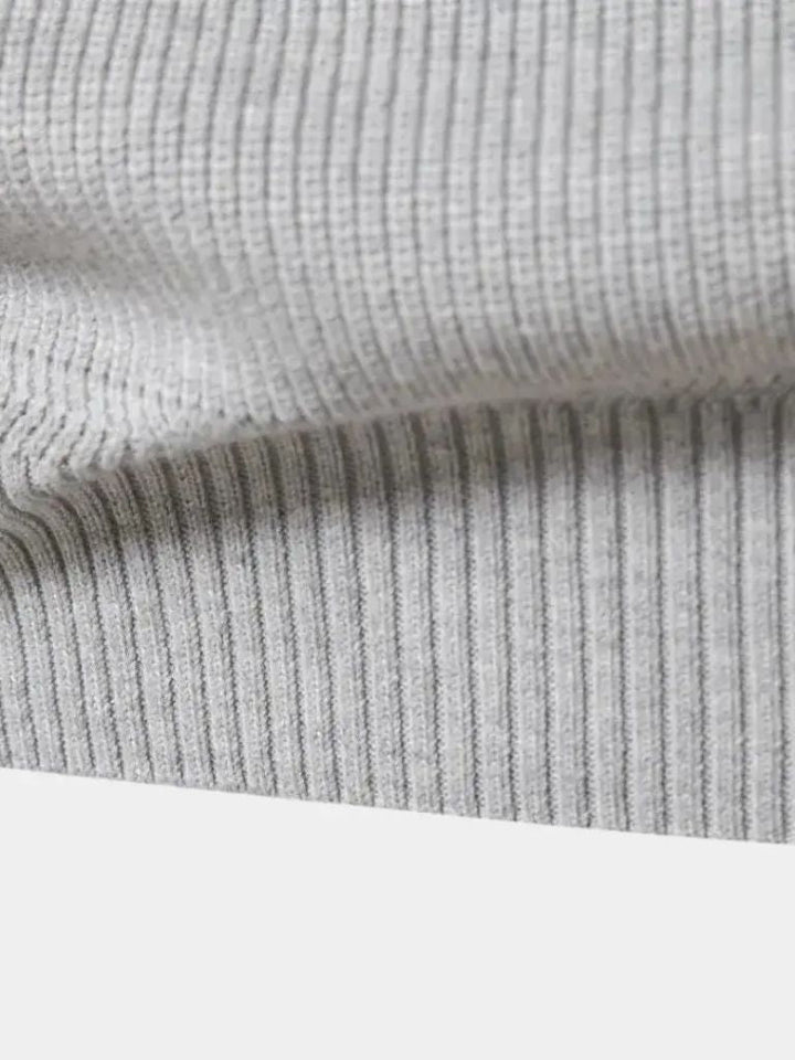 Elegant Quarter Zip Sweater - Cross &amp; Crown - Cross &amp; Crown