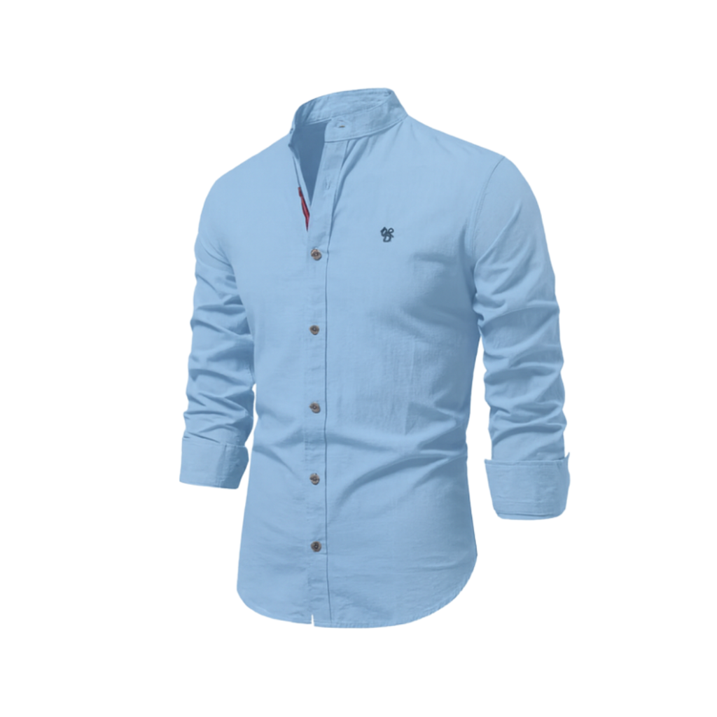 Polo Shirt Men | Stand-Up Collar & Smart Casual Button-Front