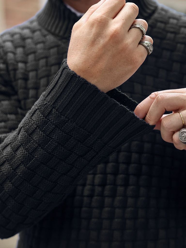 Tailored Knitwear Pullover - Cross &amp; Crown - Cross &amp; Crown