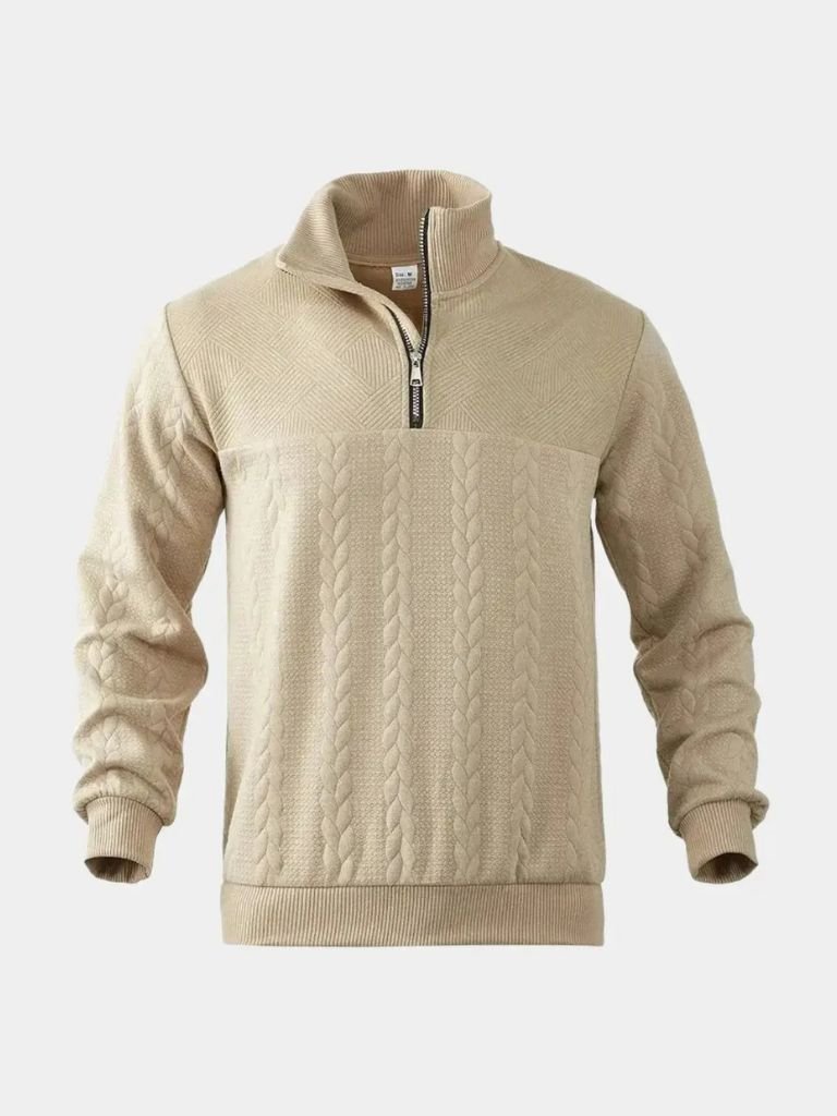 Essential Henry Quarter Zip Pullover - Cross &amp; Crown - Cross &amp; Crown