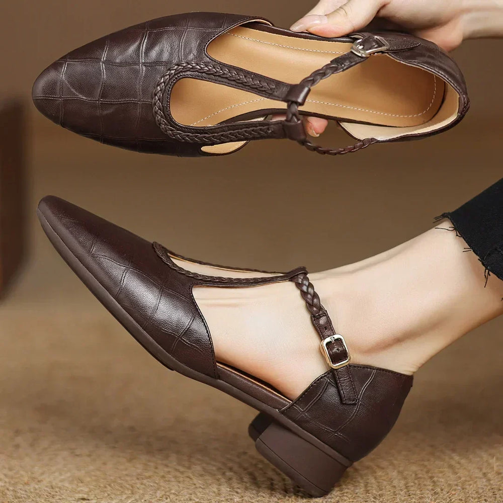 Women's Mary Jane Shoes | T-Strap & Flat Heel Comfort 2
