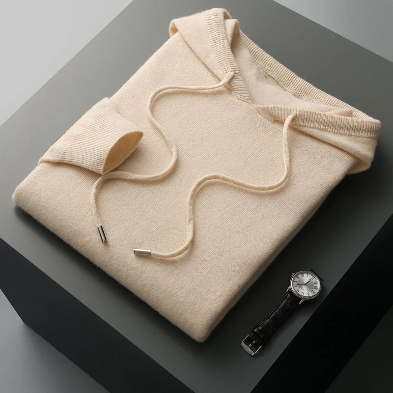 Summit Merino Hoodie — styling shot