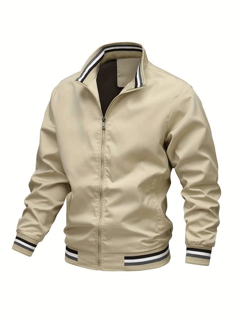 Men's Bomber Jacket | Wind Proof & Ribbed Fit 2