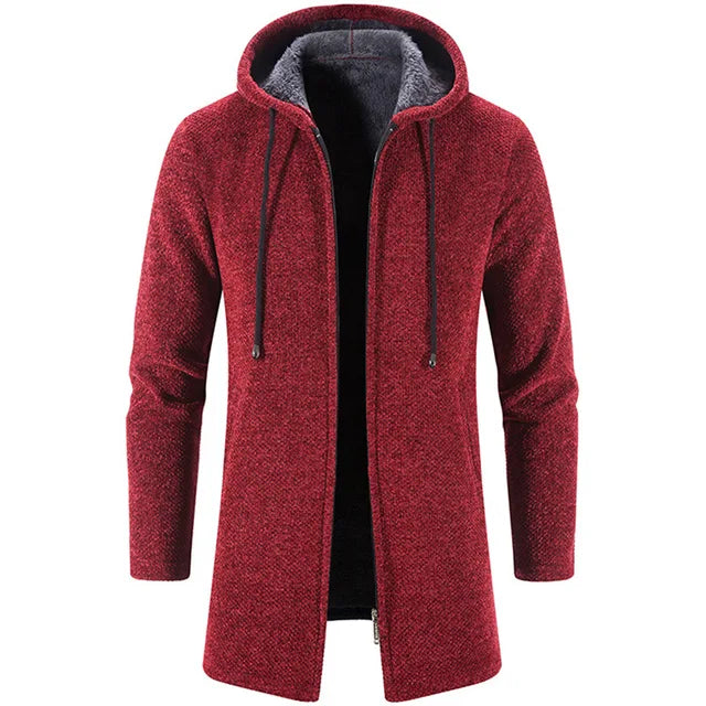 Women's Tailored Fit Coat Turn-Down Collar Longline 2