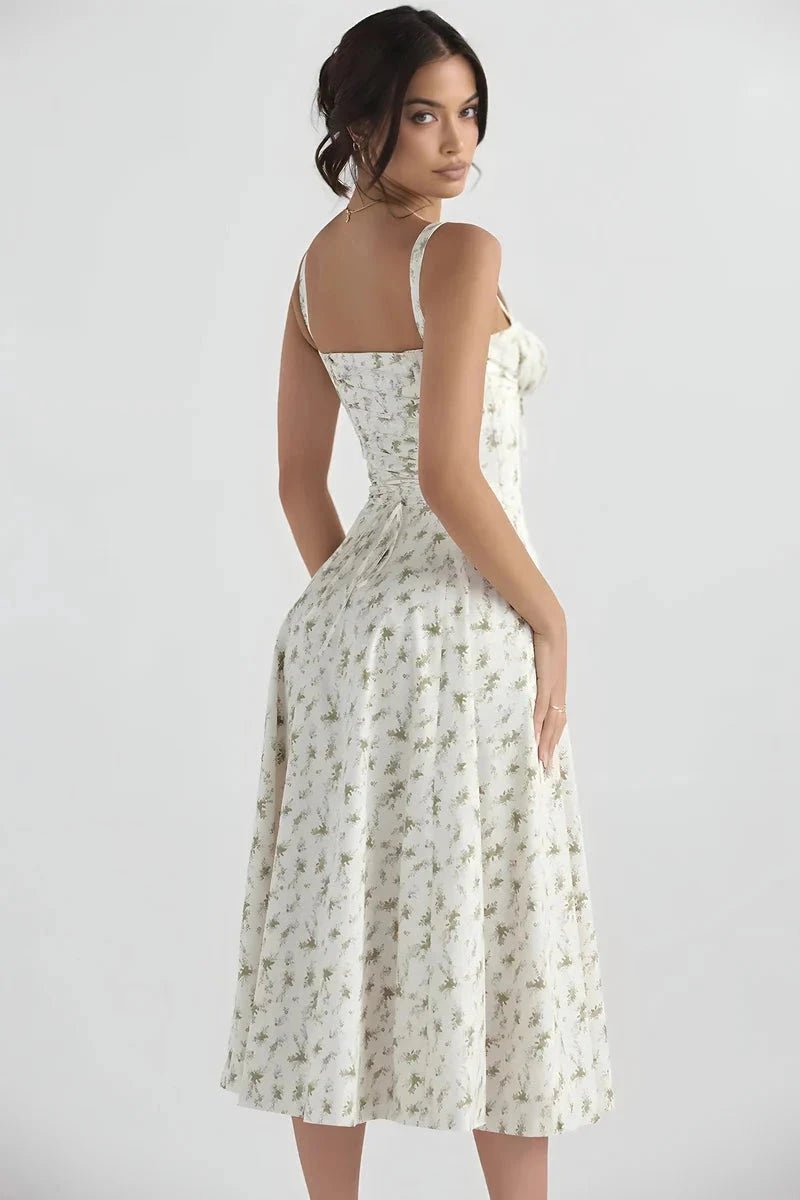 Sophia | Elegant Floral Summer Dress for Wedding Guests