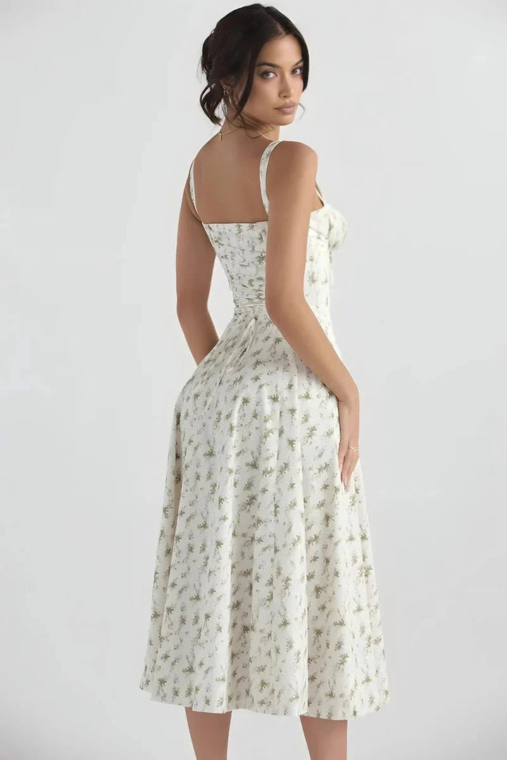 Sophia | Elegant Floral Summer Dress for Wedding Guests
