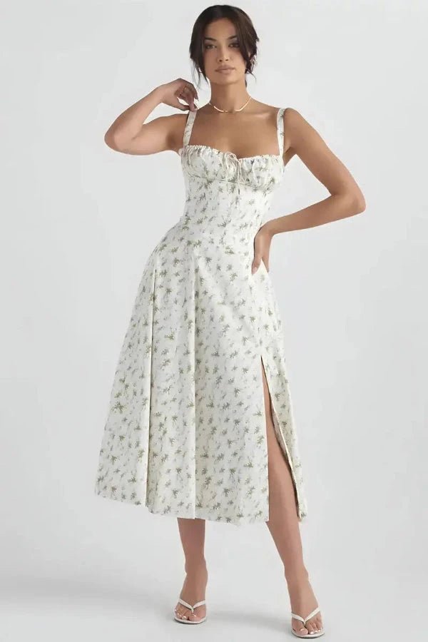 Sophia | Elegant Floral Summer Dress for Wedding Guests