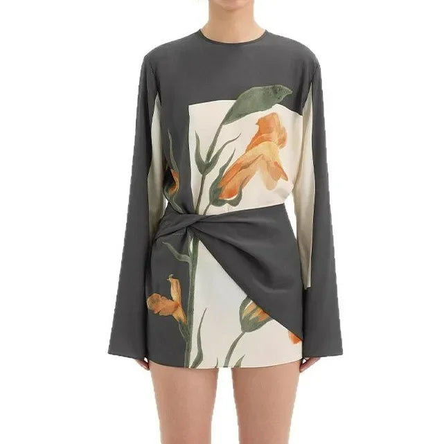 Sophie | Stylish Floral Summer Mini Dress
