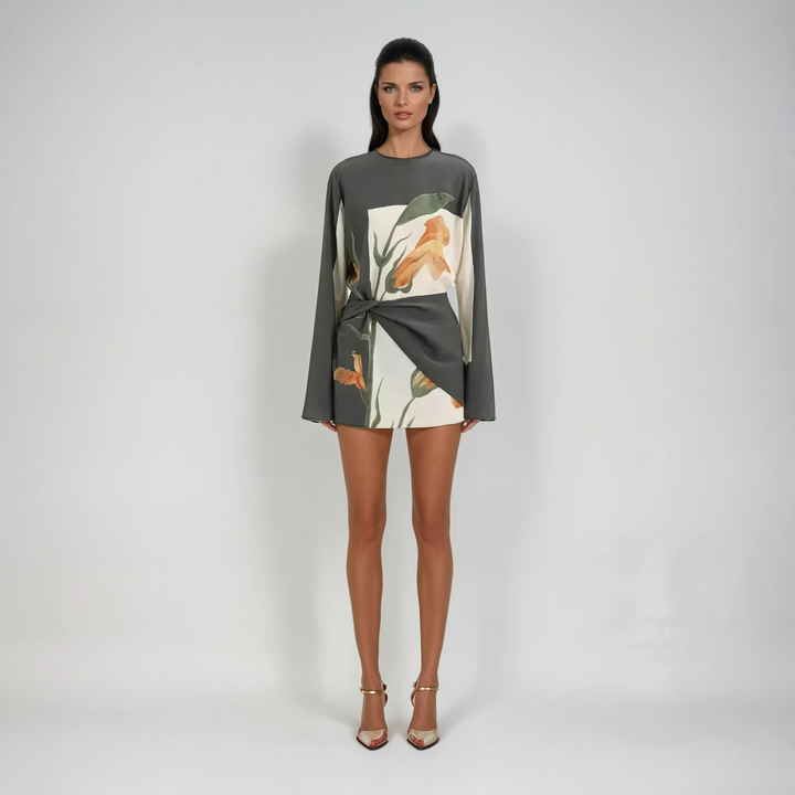 Sophie | Stylish Floral Summer Mini Dress