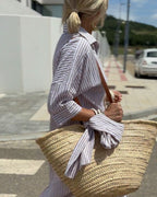 Summer Shirt Dress Women | Striped & Effortless Relaxed Comfort