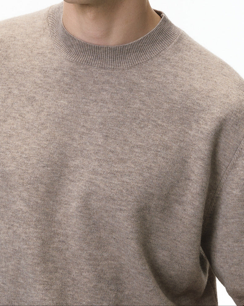 T Shirt Men's | Oversized Knit & Relaxed Everyday Comfort