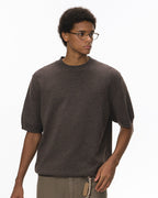 T Shirt Men's | Oversized Knit & Relaxed Everyday Comfort