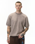 T Shirt Men's | Oversized Knit & Relaxed Everyday Comfort