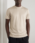 T Shirt Men's | Sleek Mock Neck & Luxury Finish