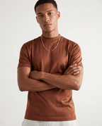 T Shirt Men's | Sleek Mock Neck & Luxury Finish