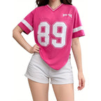 T Shirt Women | Varsity Jersey & Bold Graphic Streetwear Style
