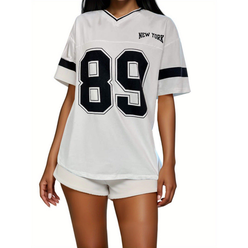 T Shirt Women | Varsity Jersey & Bold Graphic Streetwear Style