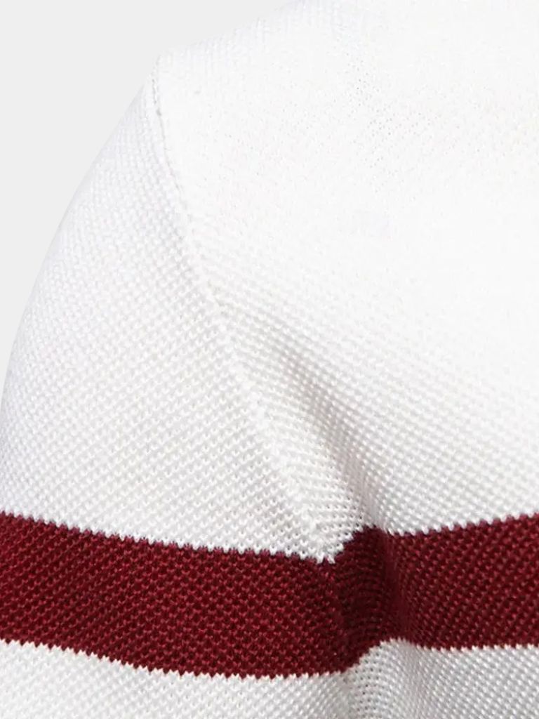 Quarter - Zip Jumper Sweater - Cross &amp; Crown - Cross &amp; Crown